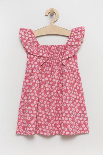 Dívčí šaty Tom Tailor růžová barva, mini