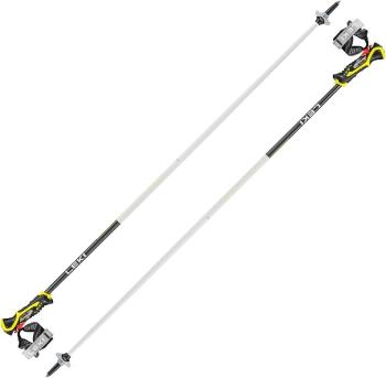 Leki Airfoil 3D White/Neonyellow/Dark Anthracite 130 cm Lyžařské hole