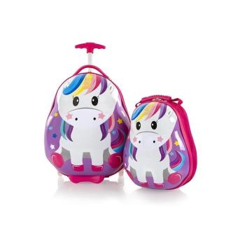 Heys Travel Tots Kids dětská sada - cestovní kufr 46 cm a batoh 33 cm Unicorn