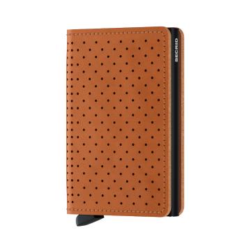 Secrid Slimwallet Perforated Cognac