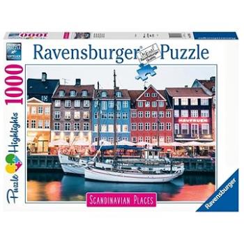 Ravensburger 167395 Skandinávie Kodaň, Dánsko 1000 dílků  (4005556167395)