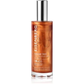 Eisenberg Sublime Tan Huile Visage & Corps opalovací olej na obličej a tělo SPF 6 100 ml