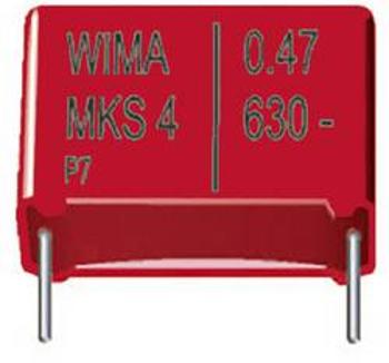 Fóliový kondenzátor MKS Wima MKS 2 0,68uF 5% 50V RM5 radiální, 0.68 µF, 50 V/DC,5 %, 5 mm, (d x š x v) 7.2 x 3.5 x 8.5 mm, 1 ks