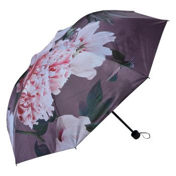 Skládací deštník do kabelky s květy I - Ø  95*110 cm JZUM0043