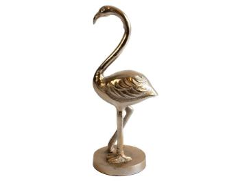 Dekorace plameňák Flamingo bronzový - 14*11*32cm 001-19-3060-bronze