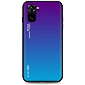 TopQ LUXURY Xiaomi Redmi Note 10 pevný duhový purpurový 58012 (Sun-58012)