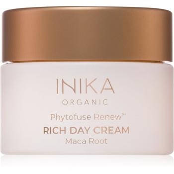 INIKA Organic Phytofuse Renew Rich Day Cream bohatý denní krém 50 ml