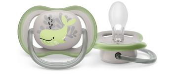 Philips Avent Šidítko Ultra air Obrázek 6-18m velryba, 1ks