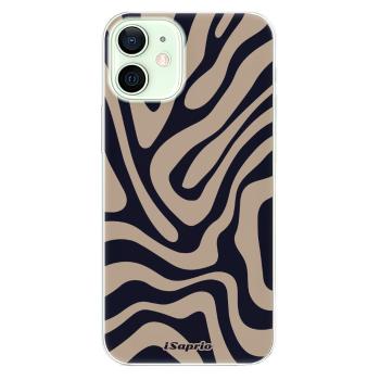 Odolné silikonové pouzdro iSaprio - Zebra Black - iPhone 12