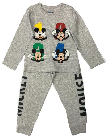 EPlus Chlapecké pyžamo - Mickey Mouse světle šedé Velikost - děti: 122