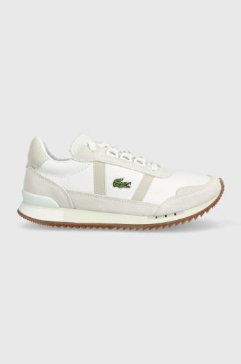 Kožené sneakers boty Lacoste PARTNER RETRO bílá barva, 42SFA0010