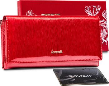 LORENTI PROSTORNÁ PENĚŽENKA S171 - ČERVENÁ 72031-SH-RFID-7007 R Velikost: ONE SIZE