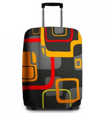REAbags 9045 univerzální obal na cestovní kufr 60-80 cm Modern Retro