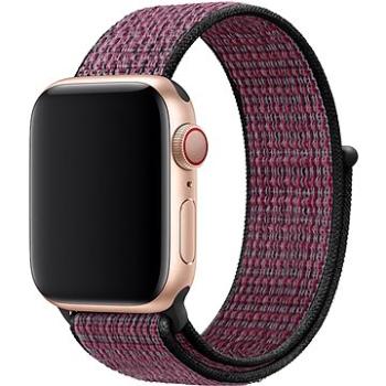 Eternico Airy pro Apple Watch 38mm / 40mm / 41mm  Fig Purple and Black edge    (AET-AWAY-FiPuB-38)