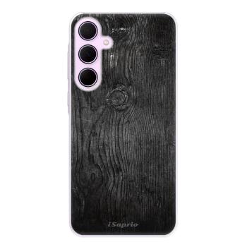 Odolné silikonové pouzdro iSaprio - Black Wood 13 - Samsung Galaxy A55 5G