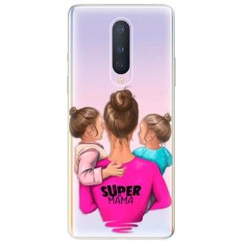 iSaprio Super Mama - Two Girls pro OnePlus 8 (smtwgir-TPU3-OnePlus8)