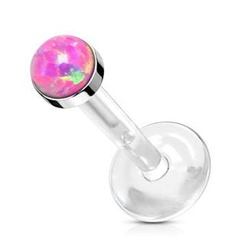 Šperky4U Labreta BioFlex růžový opál - LB0015-1208-02