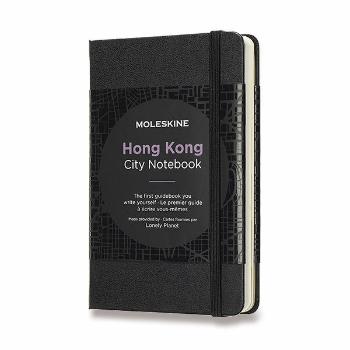 Zápisník Moleskine City Hong Kong - tvrdé desky - M, linkovaný 1331/1414046