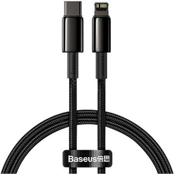 Baseus Tungsten Gold Fast Charging Data Cable Type-C to Lightning PD 20W 1m Black (CATLWJ-01)