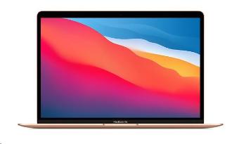 APPLE MacBook Air 13'', M1 chip with 8-core CPU and 7-core GPU, 256GB, 8GB RAM - Gold