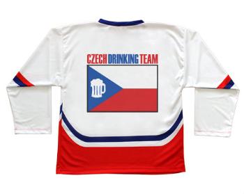 Hokejový dres ČR Czech drinking team