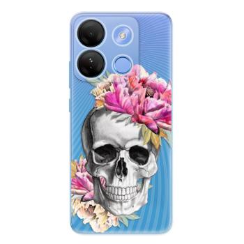 Odolné silikonové pouzdro iSaprio - Pretty Skull - Infinix Smart 7