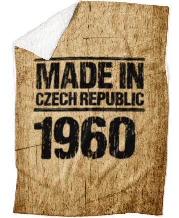 Deka Made In (rok: 1960, Podšití beránkem: ANO)