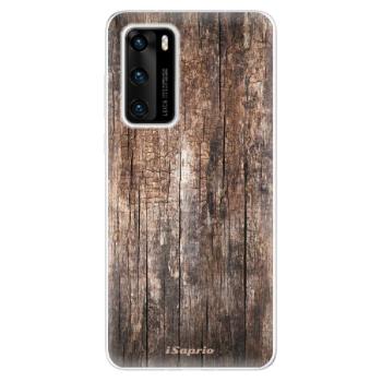 Odolné silikonové pouzdro iSaprio - Wood 11 - Huawei P40