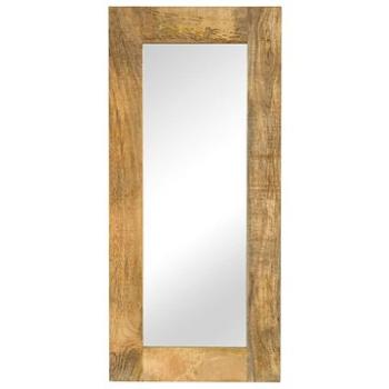 Zrcadlo z masivního mangovníkového dřeva 50 x 110 cm (246303)