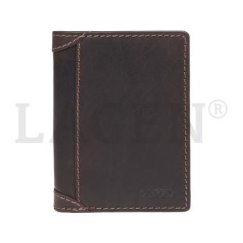 Lagen pánská peněženka kožená 51146 Brown