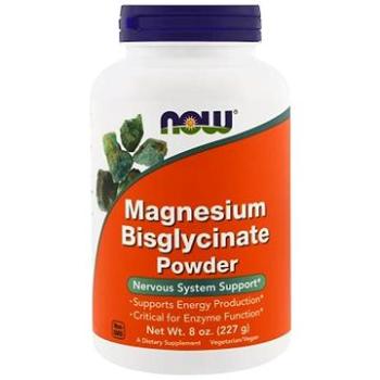 NOW Foods Magnesium bisglycinate (Hořčík bisglycinát) 227 g (416)