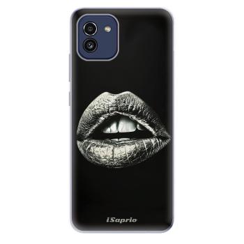 Odolné silikonové pouzdro iSaprio - Lips - Samsung Galaxy A03