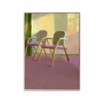 Plakát s rámem Waiting Room – 30 × 40 cm