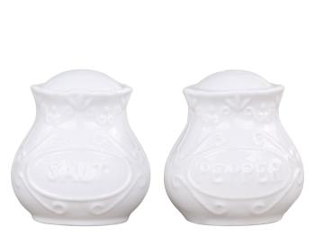 Porcelánová slánka a pepřenka Provence lace - 6cm 63009301 (63093-01)