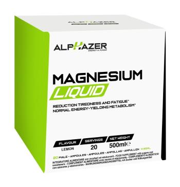 Magnesium Liquid - Alphazer 20 x 25 ml. Lemon