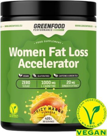GreenFood Nutrition Performance Women Fat Loss Accelerator Mango 420 g