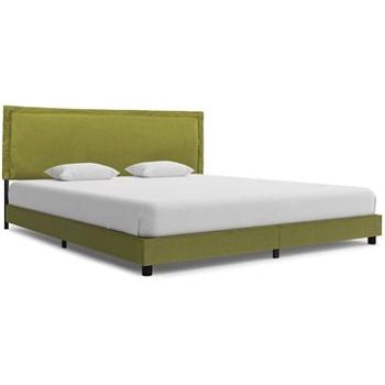 Rám postele zelený textil 160x200 cm (280999)