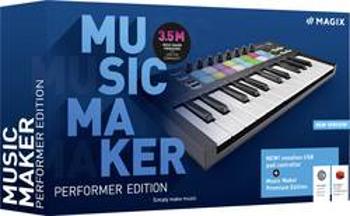 Magix Music Maker Performer Edition (2021) plná verze, 1 licence Windows hudební software