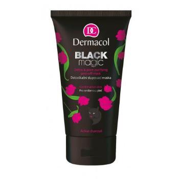 Dermacol Black Magic 150 ml pleťová maska pro ženy na smíšenou pleť; na problematickou pleť s akné