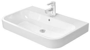 DURAVIT Happy D.2 Umyvadlo 800x505 mm, s přepadem, s otvorem pro baterii, bílá 2318800000