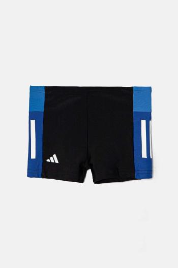 Dětské plavky adidas Performance CB 3S BOXER černá barva, IT2711