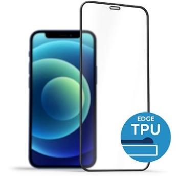 AlzaGuard 2.5D Glass with TPU Frame pro iPhone 12 mini černé (AGD-TGTF005B)