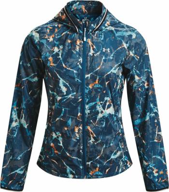 Under Armour Women's UA Storm OutRun The Cold Jacket Petrol Blue/Black S Běžecká bunda