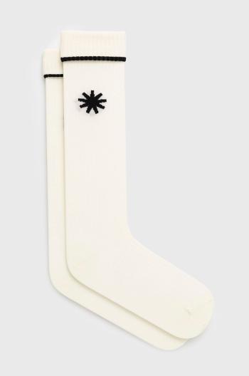 Ponožky Rains 20250 Logo Socks 2-pack béžová barva