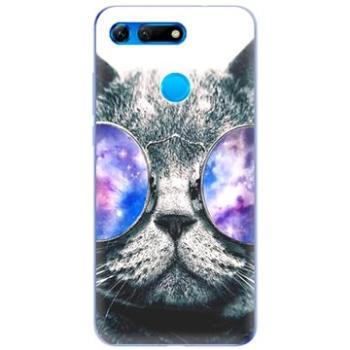 iSaprio Galaxy Cat pro Honor View 20 (galcat-TPU-HonView20)