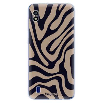 Odolné silikonové pouzdro iSaprio - Zebra Black - Samsung Galaxy A10