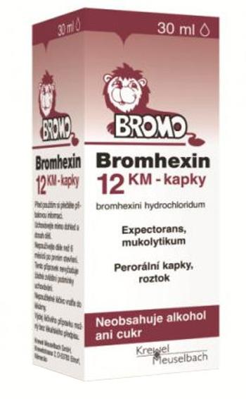 Bromhexin 12 KM-kapky perorální kapky roztok 30 ml