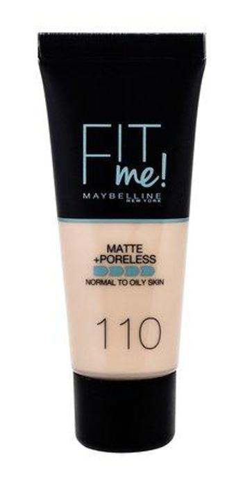 Maybelline Sjednocující make-up s matujícím efektem Fit Me! (Matte & Poreless Make-Up) 30 ml 110 Porcelain, 30ml