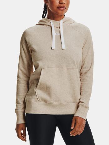 Under Armour Rival Fleece HB Hoodie Mikina Hnědá