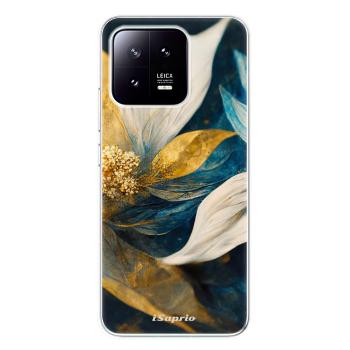 Odolné silikonové pouzdro iSaprio - Gold Petals - Xiaomi 13